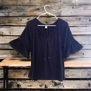NWOT Black summer shirt